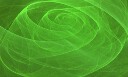Fractal Flame 176 - Green Spiral