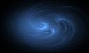 Fractal Flame 72 - Blue Waves