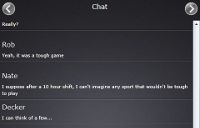 LIVE Chat Room Screenshot