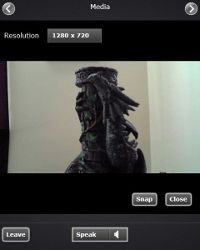 LIVE Client Photo Capture Screen